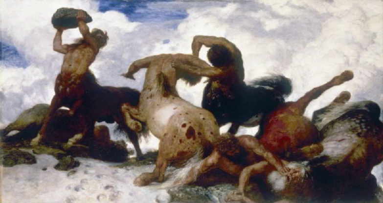 �x�b�N�����@�u�P���^�E���X�̓����v�@1873�@�@105 x 195 cm�@�@�o�[�[�����p��